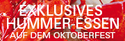 Fisch Bäda Wiesnstadl mit Hummavaria - Exklusives Hummer-Essen auf demOktoberfest